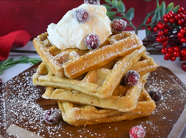 Gingerbread Waffles - Step 6